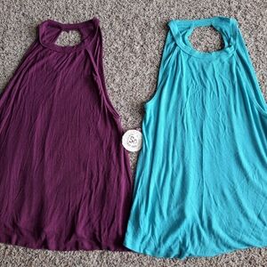 SO Women's Tank Tops - Purple and Teal